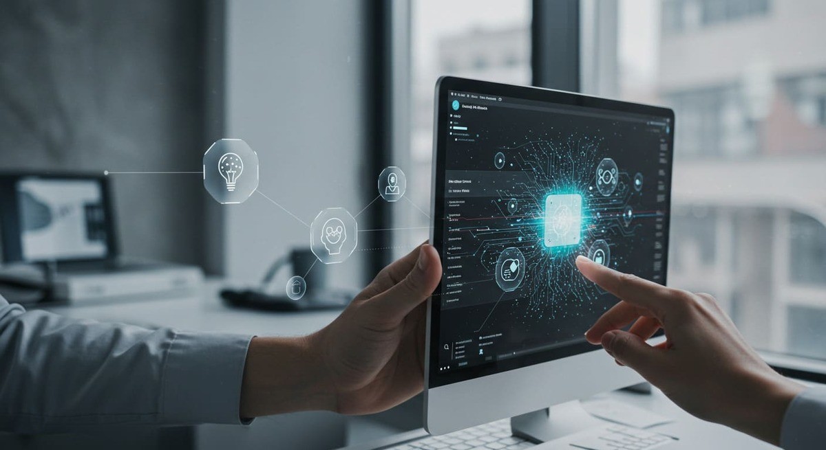 enfermeiro analisando glosas